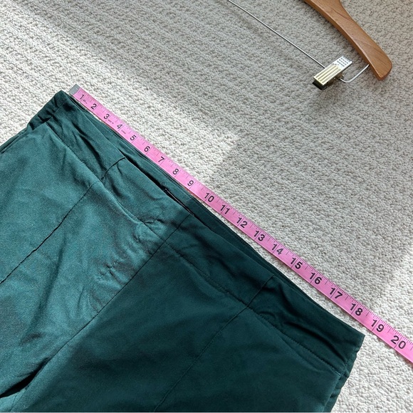 Hilary Radley Dark Green Ponte Pull-On Slim Leg Pants - Picture 6 of 9